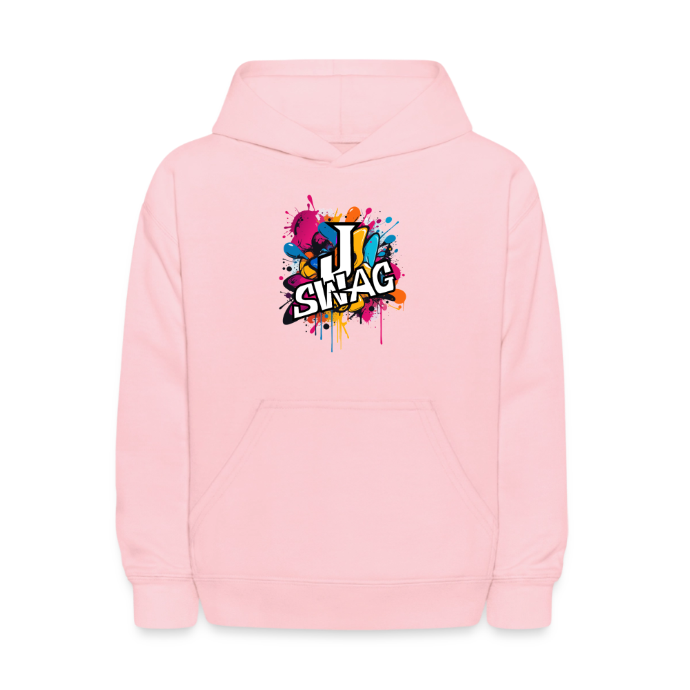 Jswag Logo Kids' Hoodie - pink