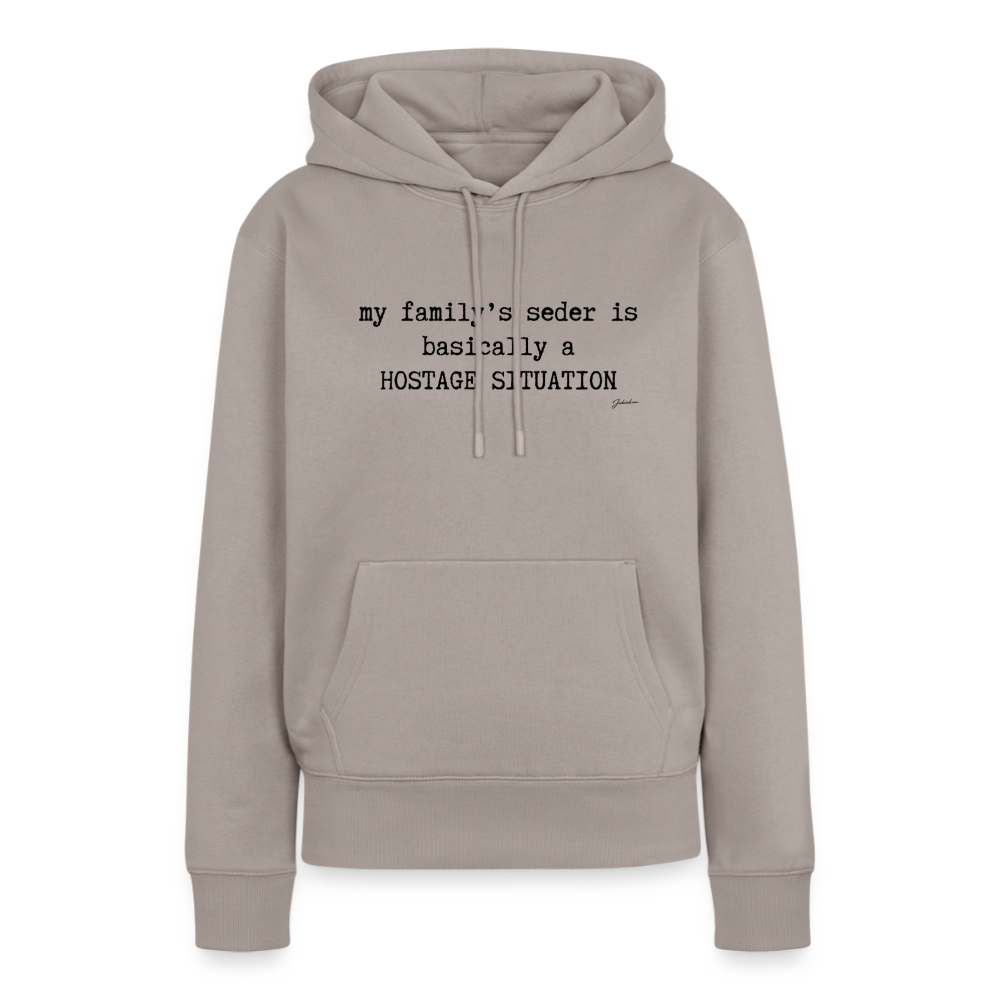 Seder Hostage Women’s Premium Hoodie - taupe
