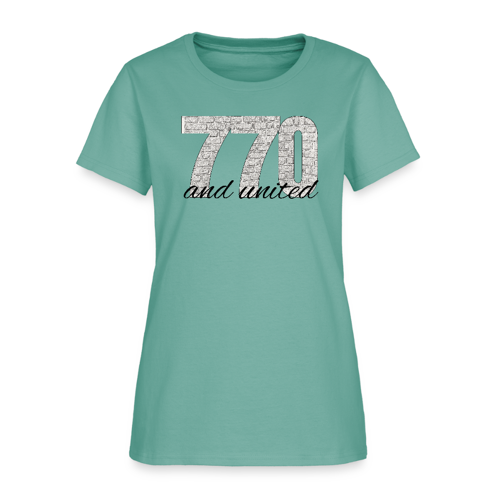 770 And United Women's T-Shirt - aquatic