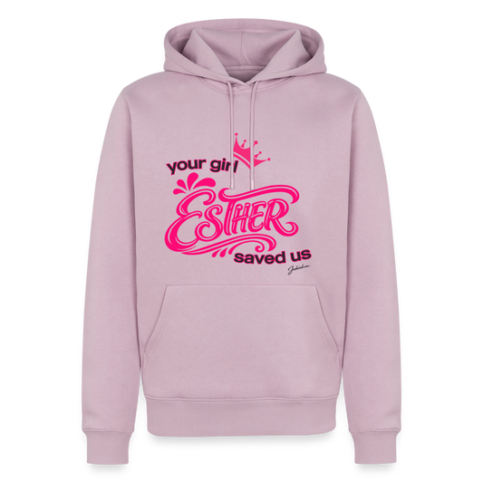 Your Girl Esther Men’s Premium Hoodie - dusty pink