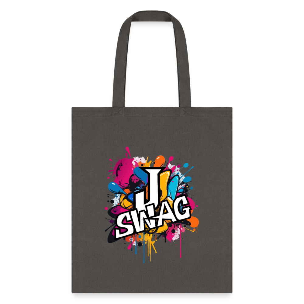 Jswag Logo Tote Bag - charcoal
