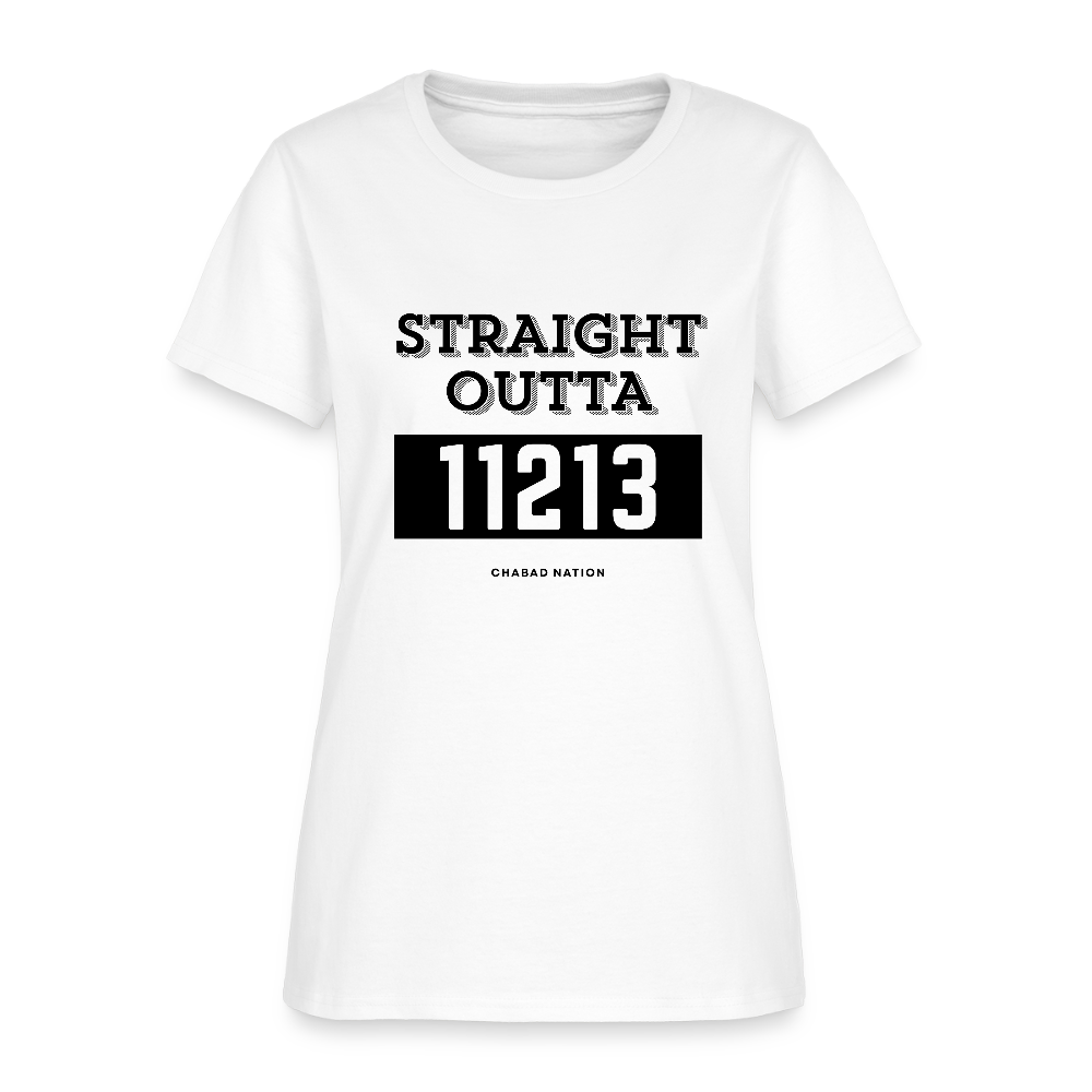 Straight Outta 11213 Women's T-Shirt - white