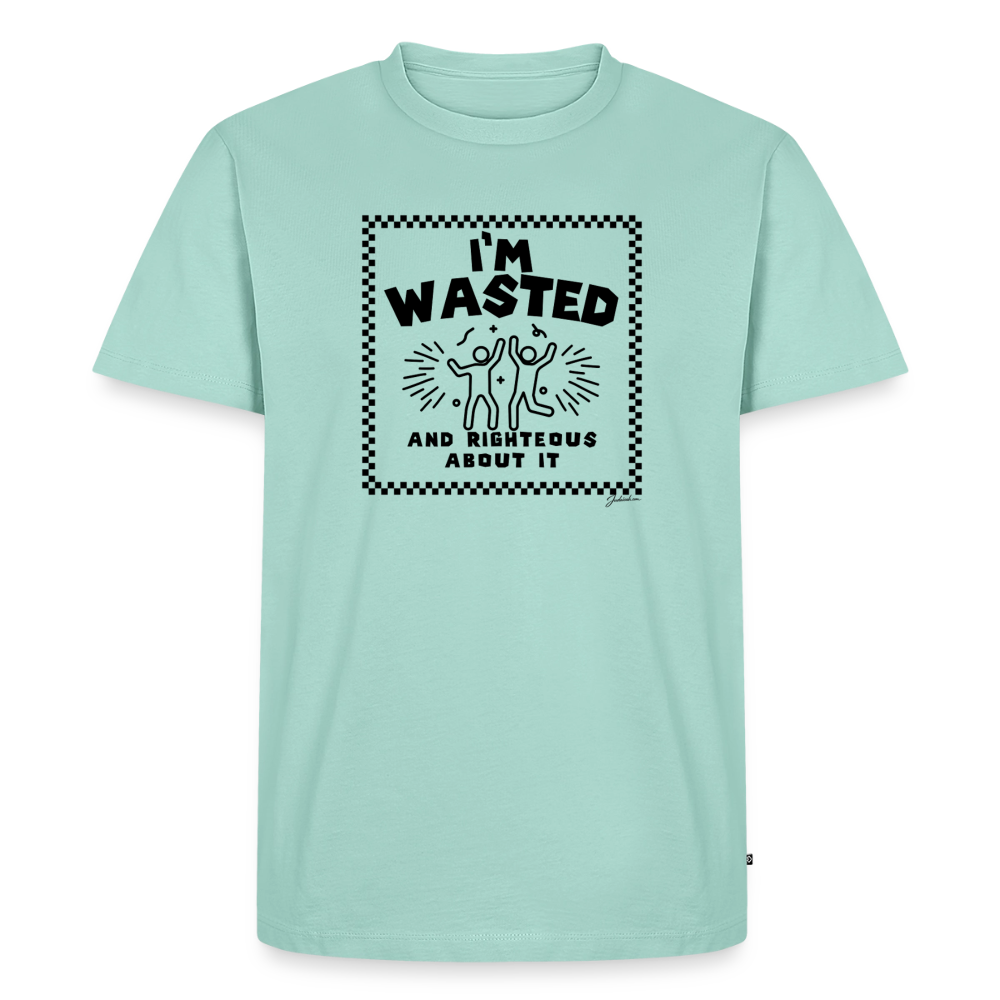 Wasted & Righteous Men's Premium T-Shirt - mint