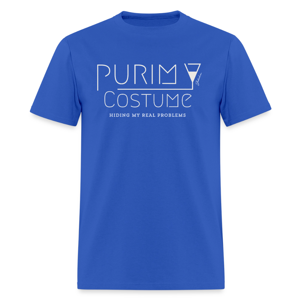 Purim Costume Men's T-Shirt | GILDAN 5000 - royal blue