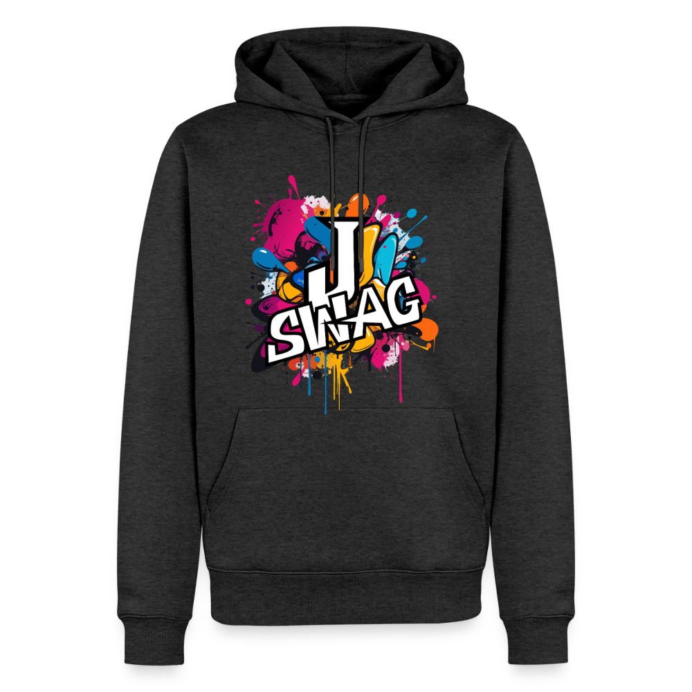 Jswag Logo Men’s Premium Hoodie - heather anthracite