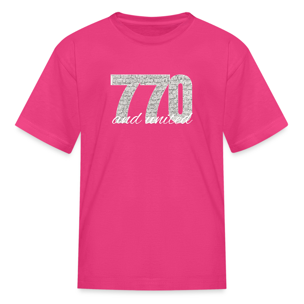 770 And United Light Kids' T-Shirt - fuchsia