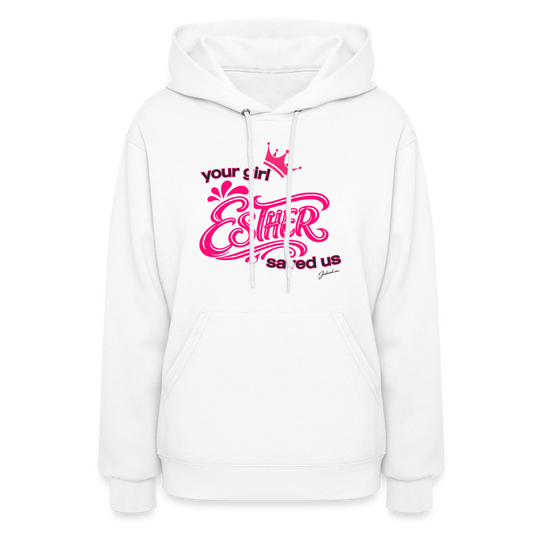 Your Girl Esther Women's Hoodie - white