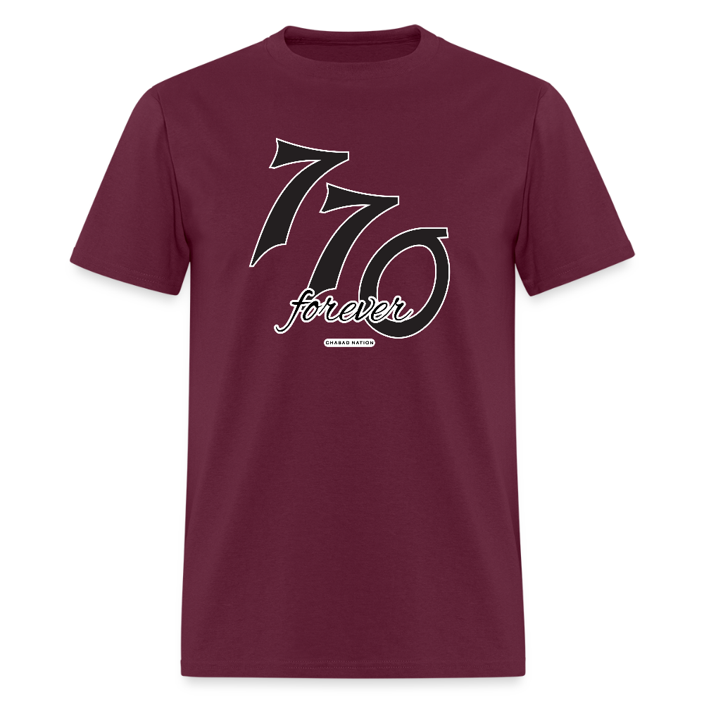 770 Forever Men's T-Shirt | GILDAN 5000 - burgundy