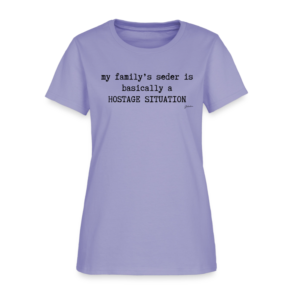 Seder Hostage Women's T-Shirt - lavender
