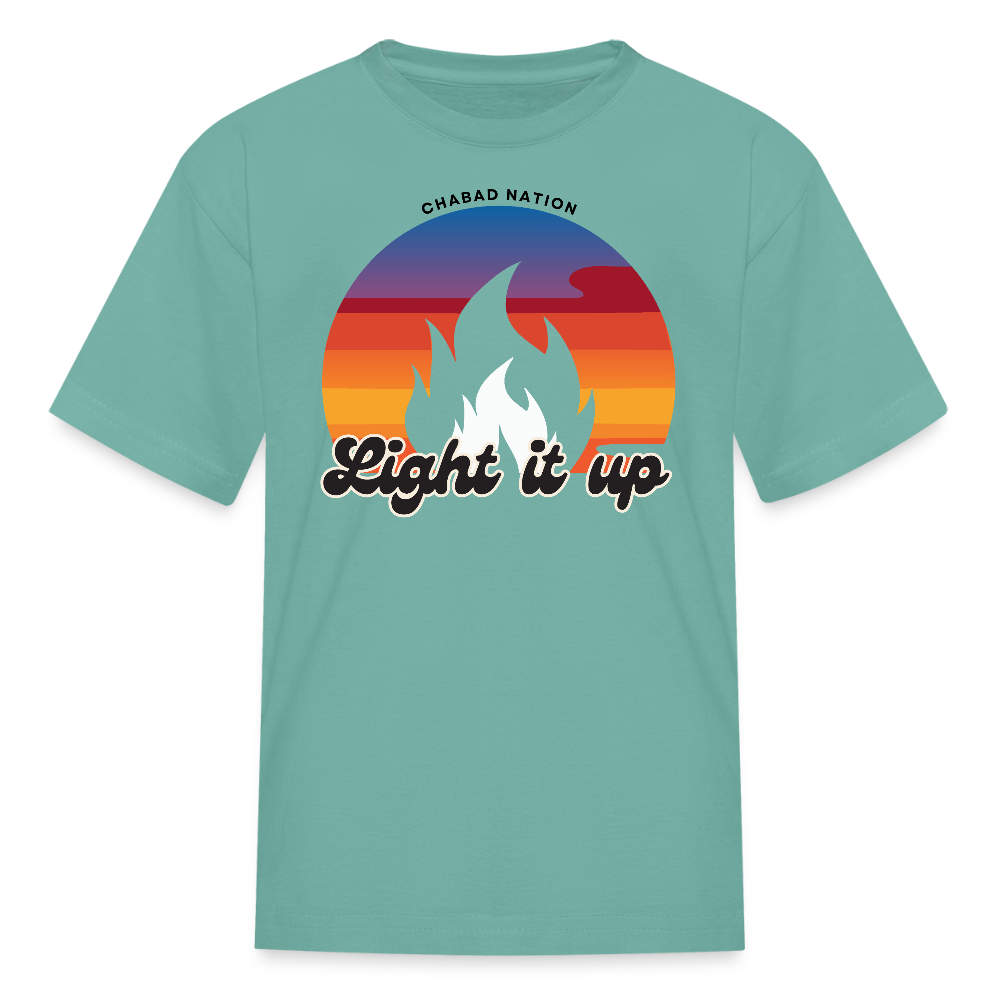 Light It Up Kids' T-Shirt - aquatic