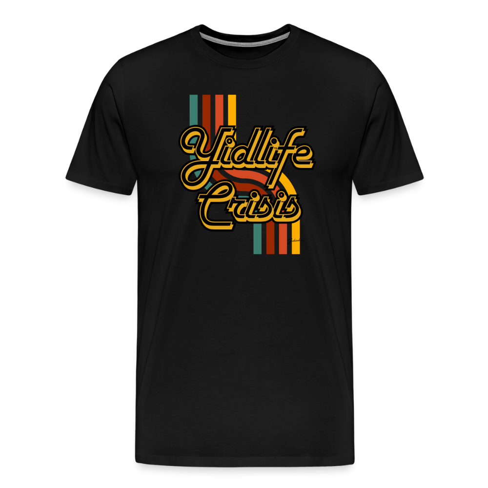 Yidlife Crisis Men's Premium T-Shirt - black