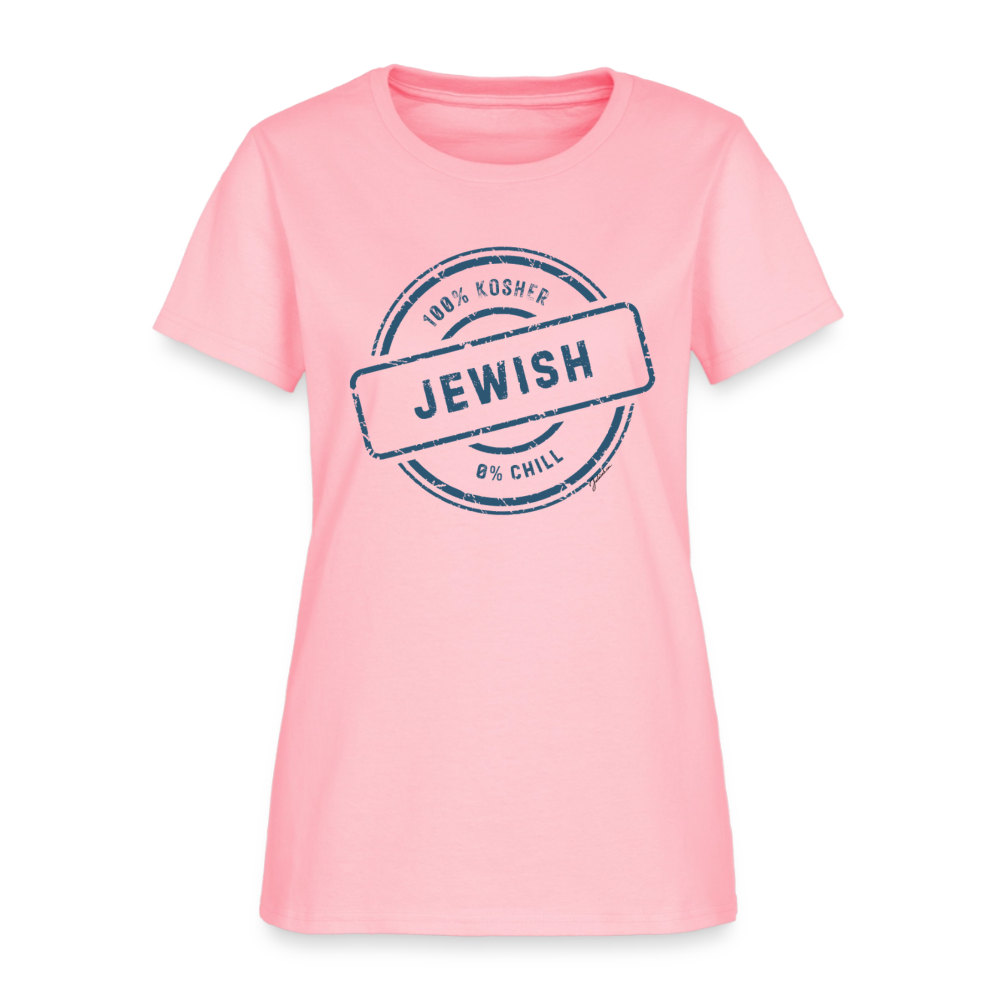 100% Jewish Women's T-Shirt - pink