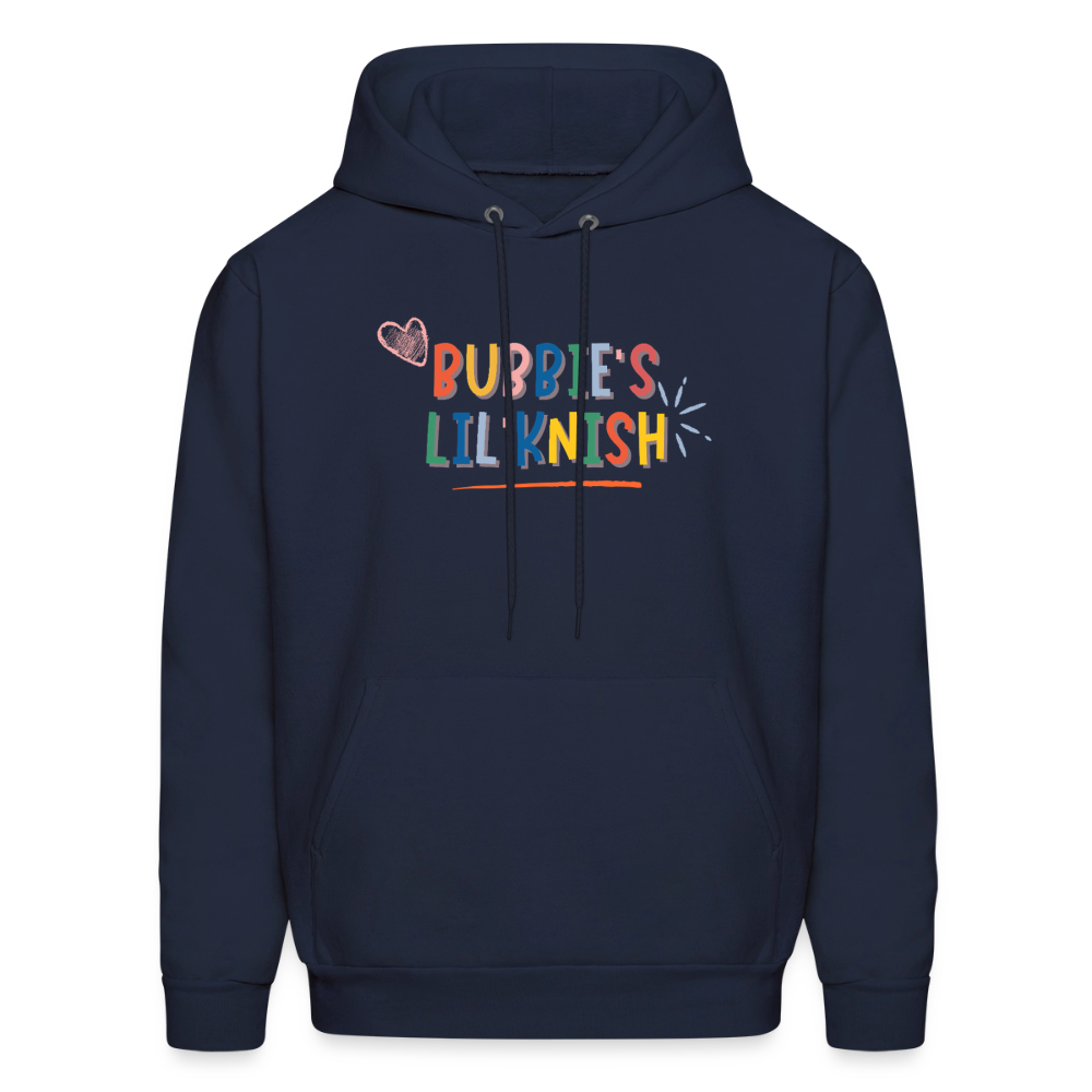 Bubbie's Lil' Knish Men's Hoodie - navy