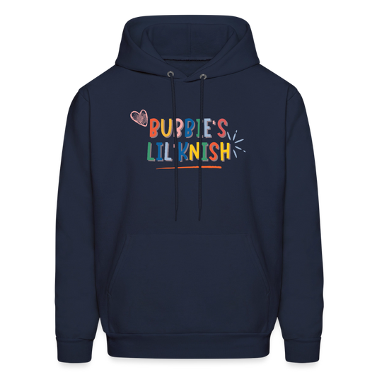 Bubbie's Lil' Knish Men's Hoodie - navy
