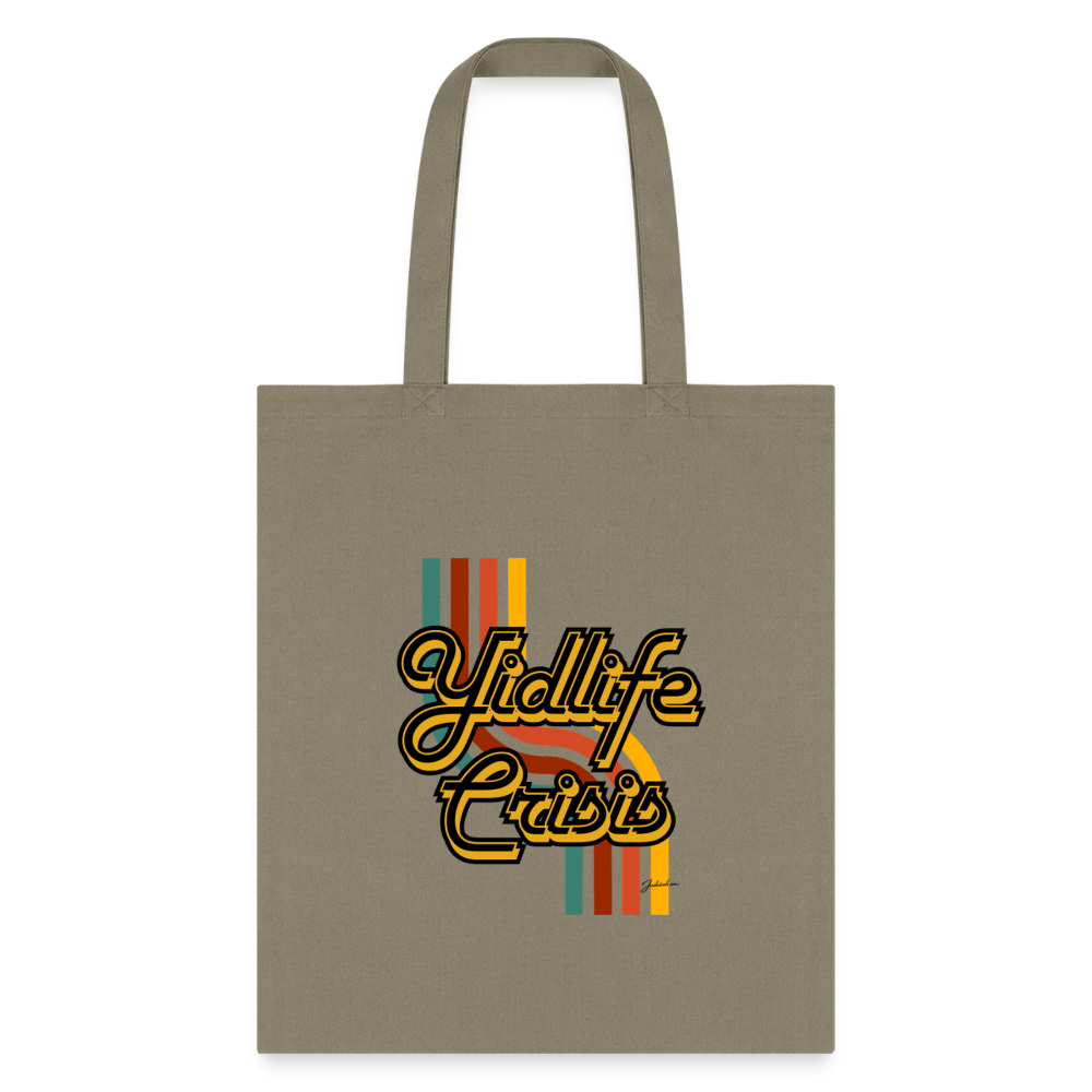 Yidlife Crisis Tote Bag - khaki