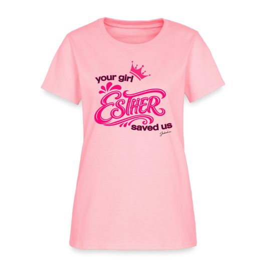 Your Girl Esther Women's T-Shirt - pink