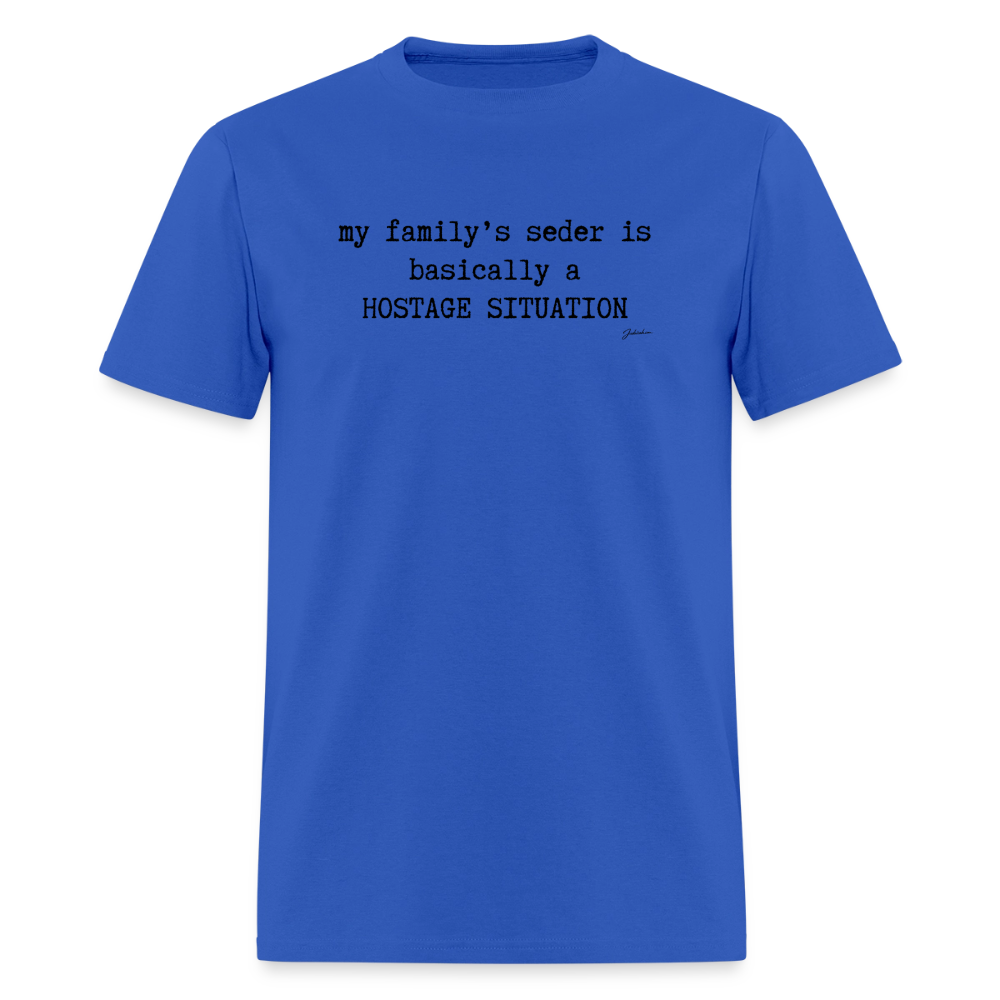 Seder Hostage Men's T-Shirt | GILDAN 5000 - royal blue