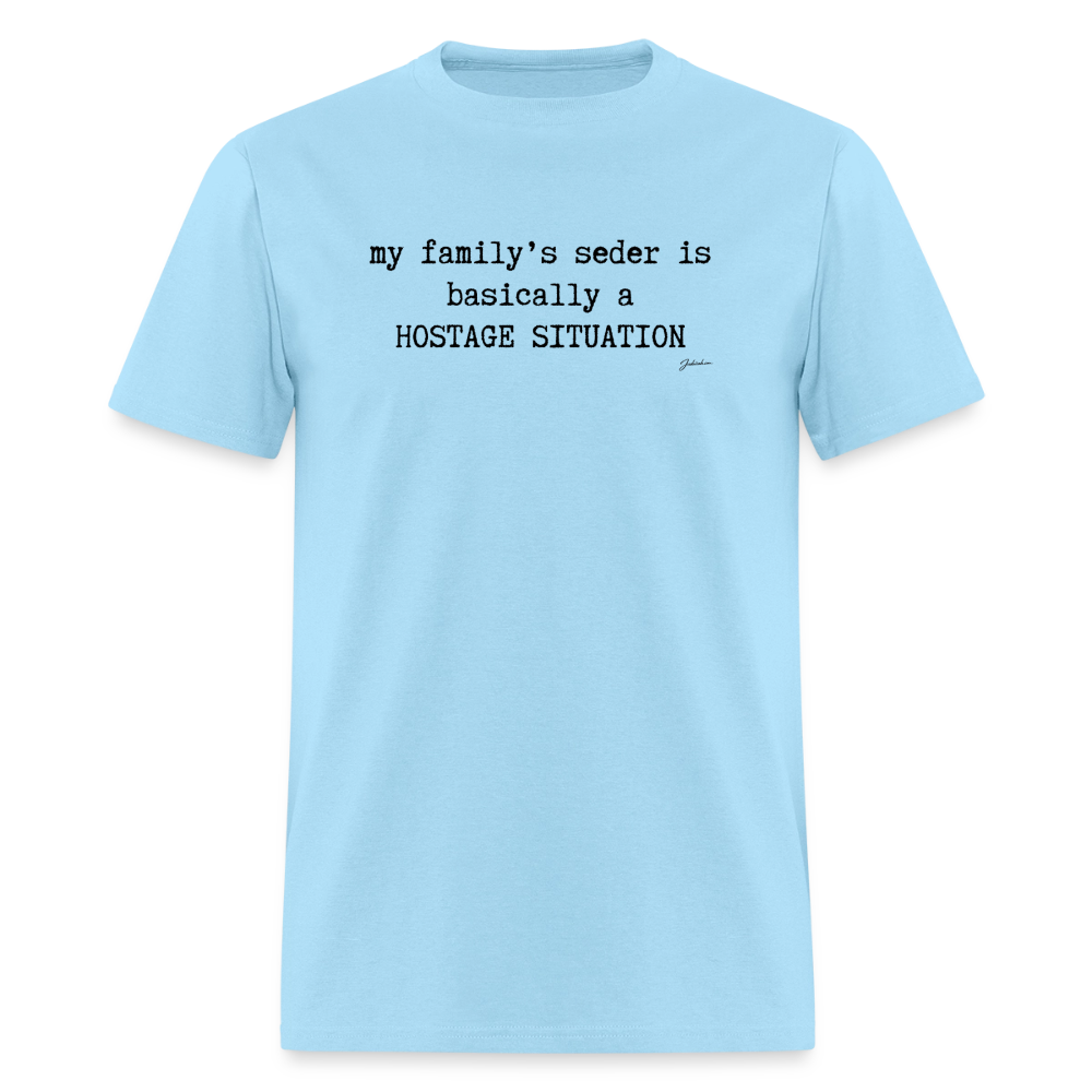 Seder Hostage Men's T-Shirt | GILDAN 5000 - powder blue