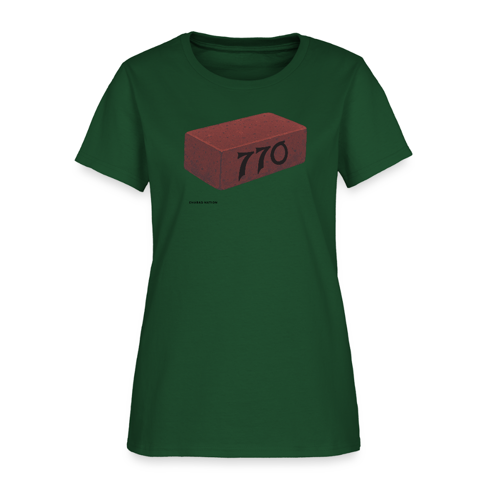770 Solid Brick Women's T-Shirt - forest green