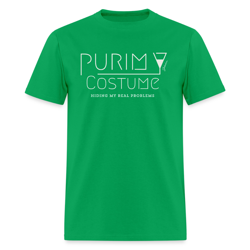 Purim Costume Men's T-Shirt | GILDAN 5000 - bright green