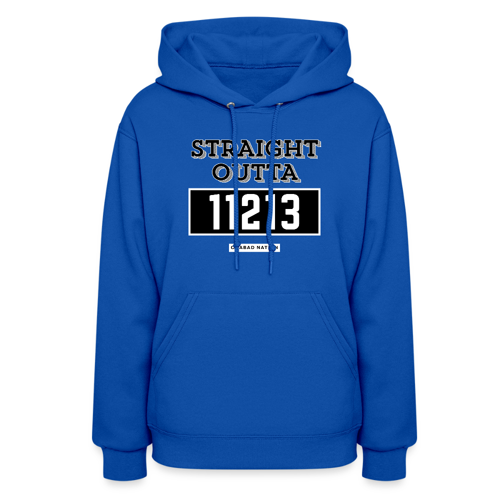 Straight Outta 11213 Women's Hoodie - royal blue