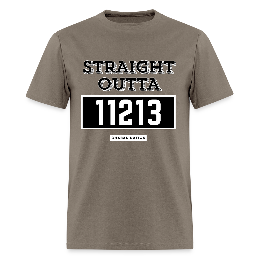 Straight Outta 11213 Men's T-Shirt | GILDAN 5000 - safari