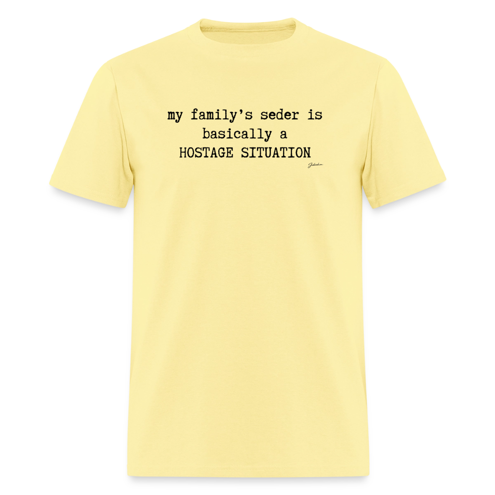 Seder Hostage Men's T-Shirt | GILDAN 5000 - cornsilk