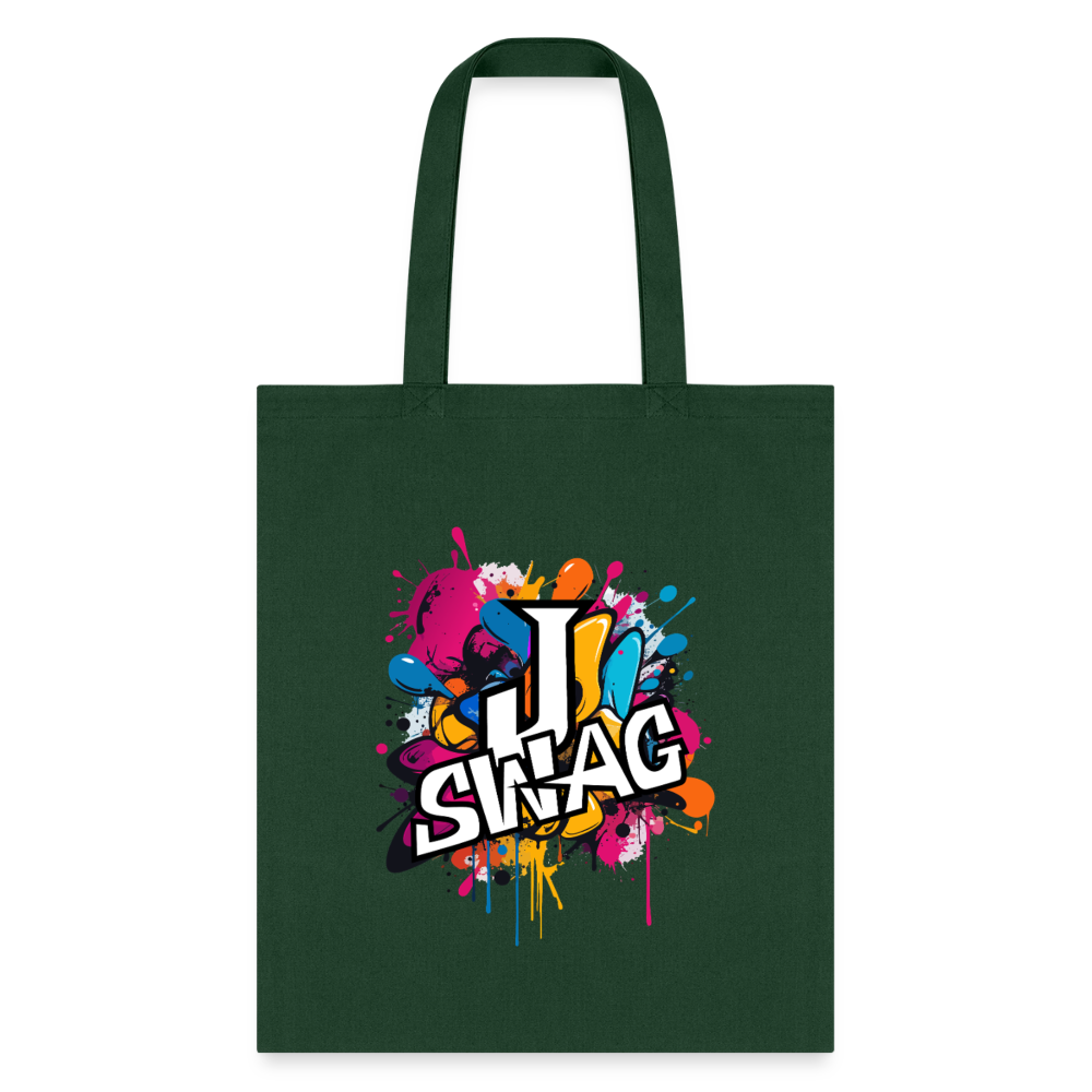 Jswag Logo Tote Bag - forest green