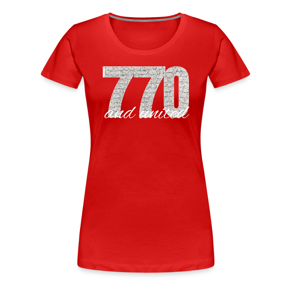 770 And United Light Women’s Premium T-Shirt - red
