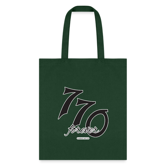 770 Forever Tote Bag - forest green