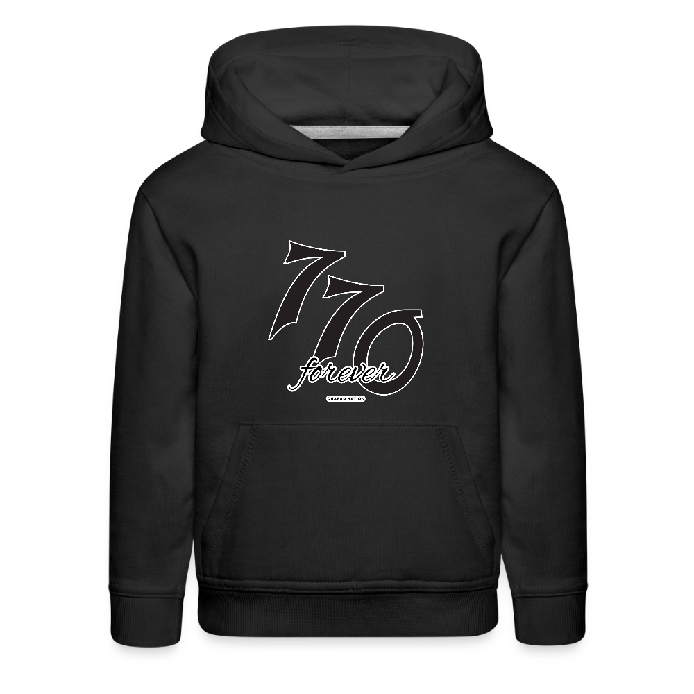 770 Forever Kids‘ Premium Hoodie - black