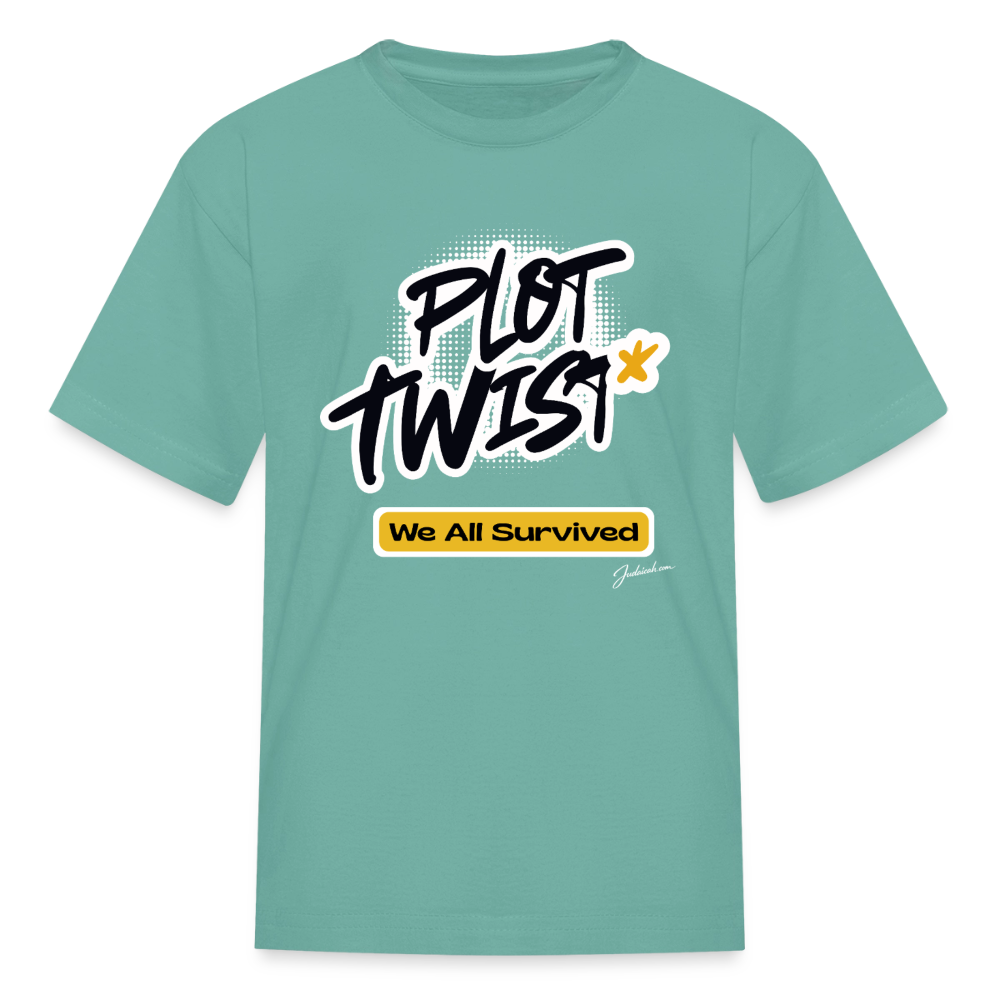 Plot Twist Kids' T-Shirt - aquatic