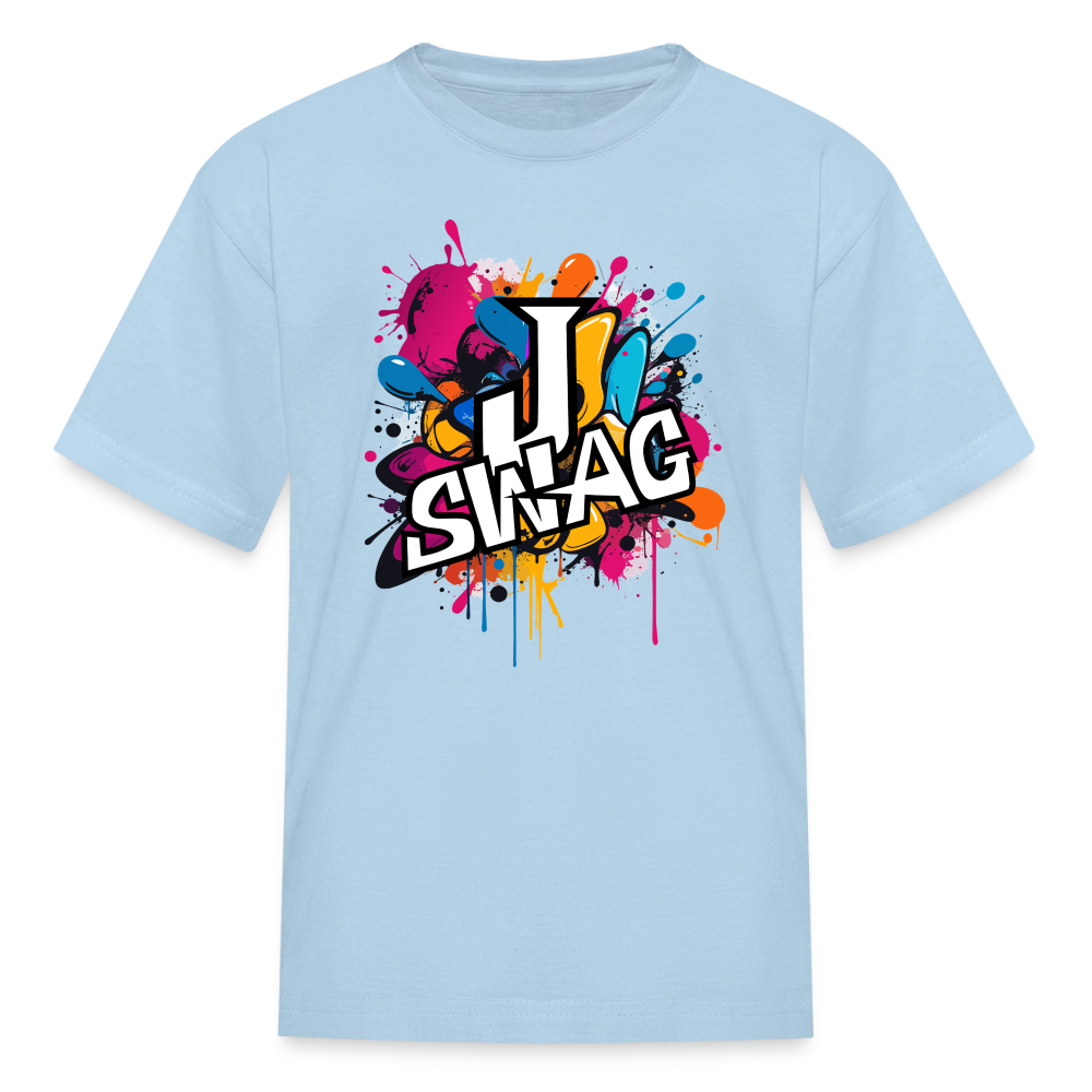 Jswag Logo Kids' T-Shirt - powder blue