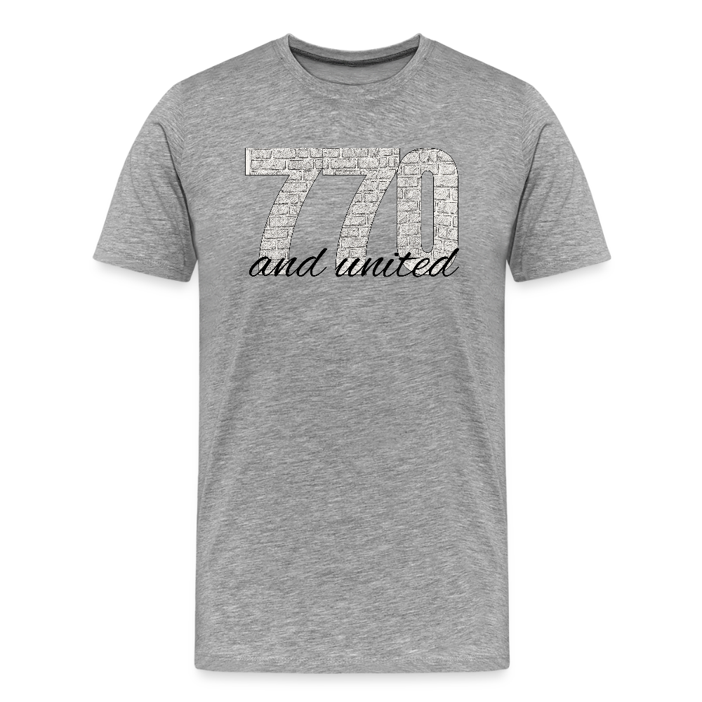 770 And United Men's Premium T-Shirt - heather gray