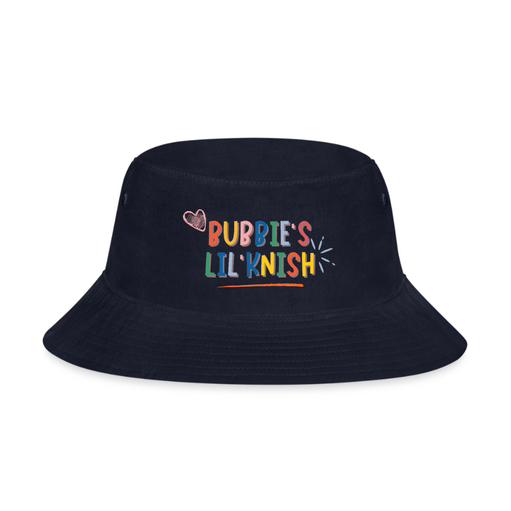 Bubbie's Lil' Knish Bucket Hat - navy
