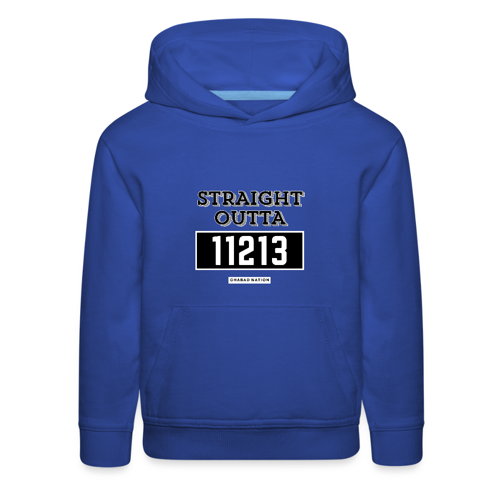 Straight Outta 11213 Kids‘ Premium Hoodie - royal blue