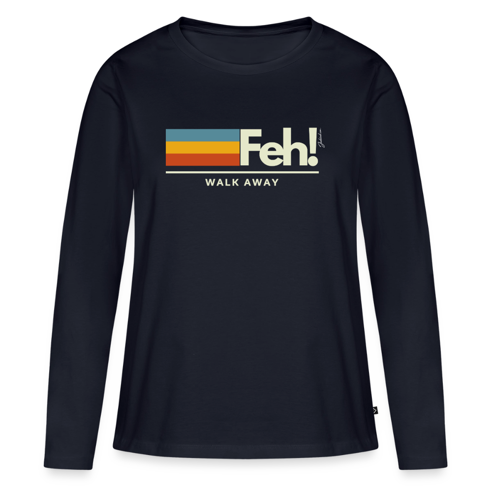 Feh! Women's Premium Long Sleeve T-Shirt - navy