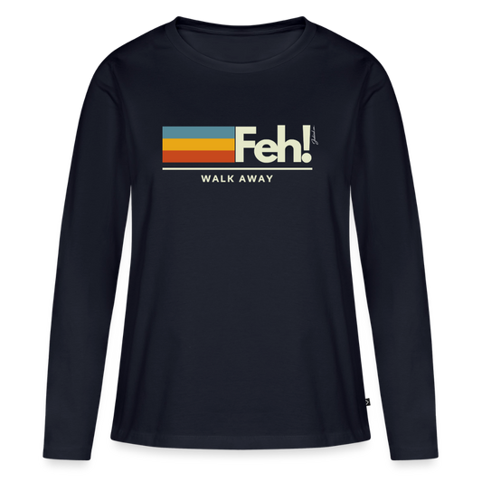 Feh! Women's Premium Long Sleeve T-Shirt - navy