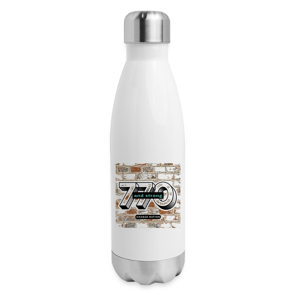 770 And Strong Insulated Stainless Steel Water Bottle - white