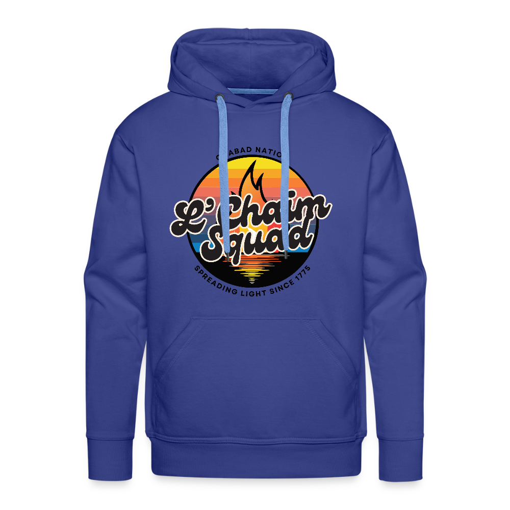 L’Chaim Squad – Spreading Light Men’s Premium Hoodie - royal blue