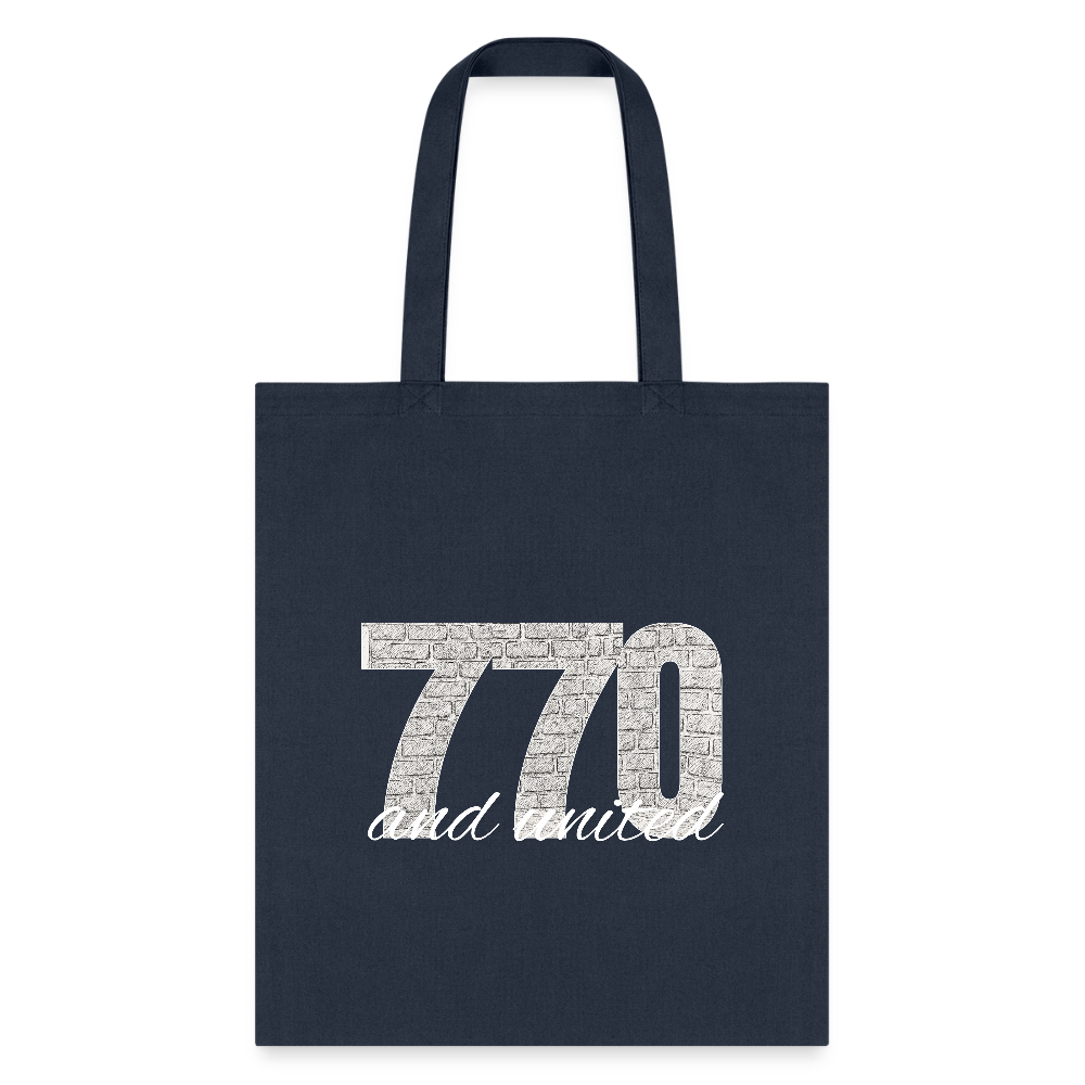 770 And United Light Tote Bag - navy