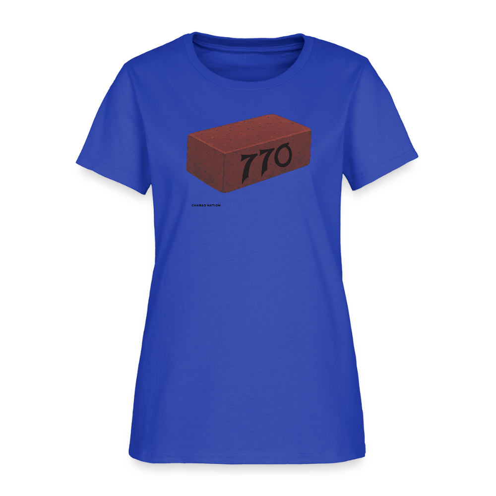 770 Solid Brick Women's T-Shirt - royal blue