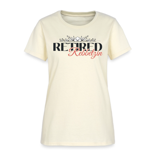 Retired Rabbetzin Women's T-Shirt - off white