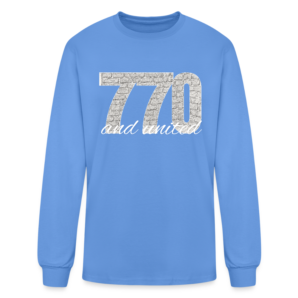 770 And United Light Men's Long Sleeve T-Shirt - carolina blue
