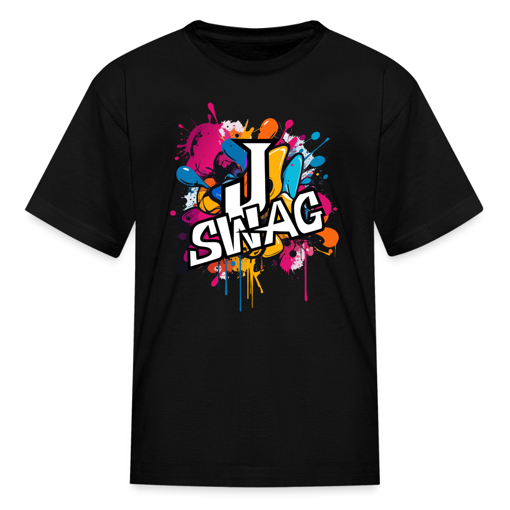 Jswag Logo Kids' T-Shirt - black