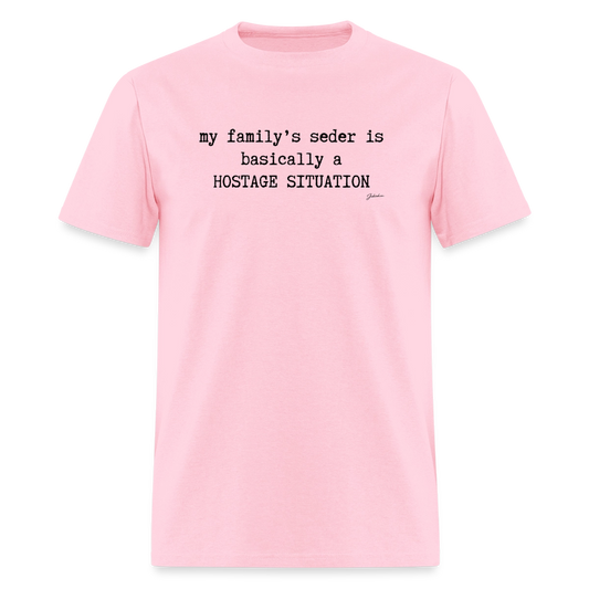 Seder Hostage Men's T-Shirt | GILDAN 5000 - pink