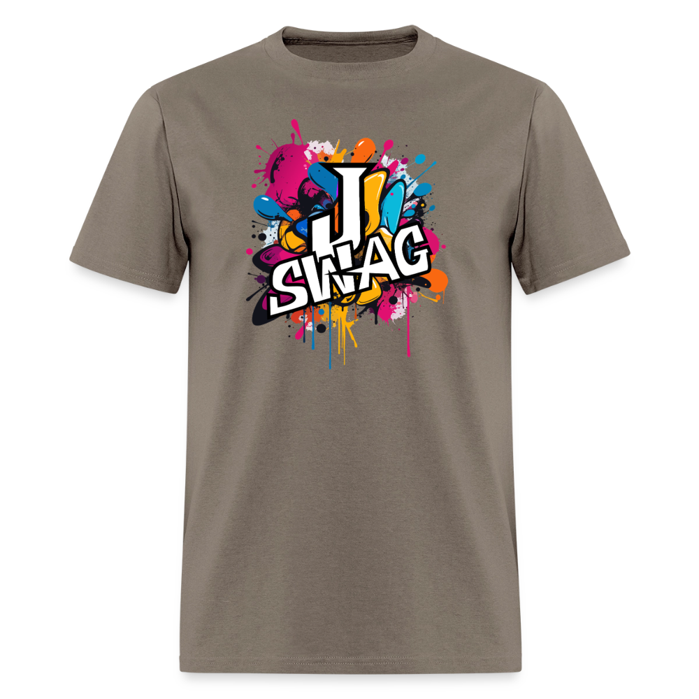 Jswag Logo  Men's T-Shirt | GILDAN 5000 - safari