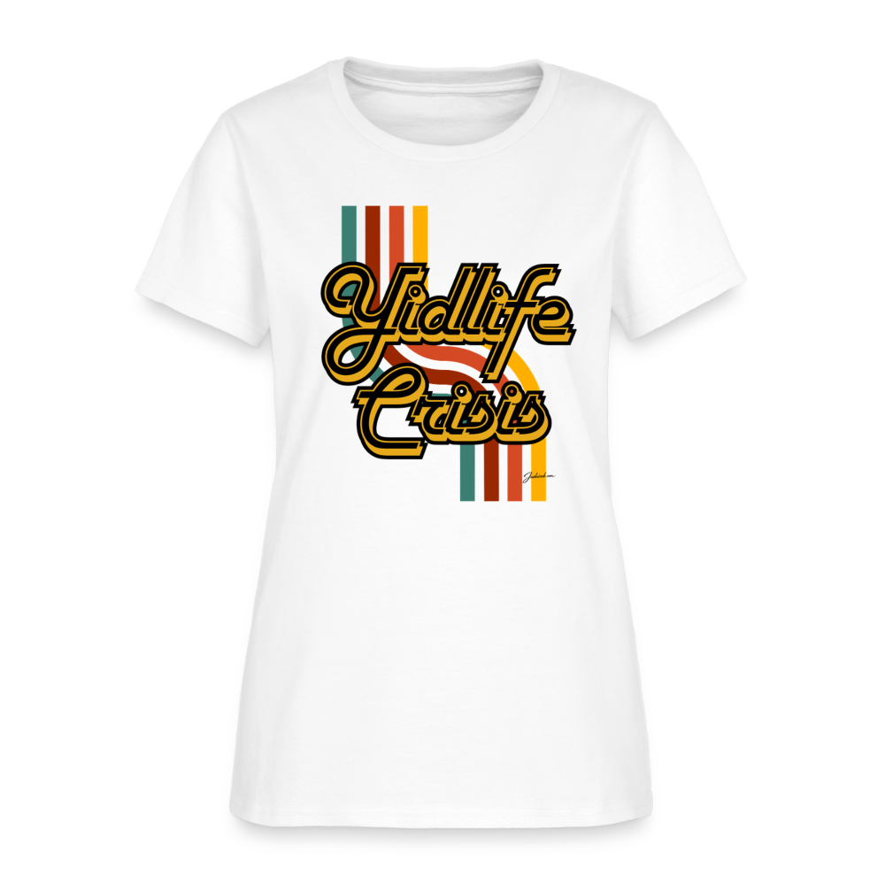 Yidlife Crisis Women's T-Shirt - white