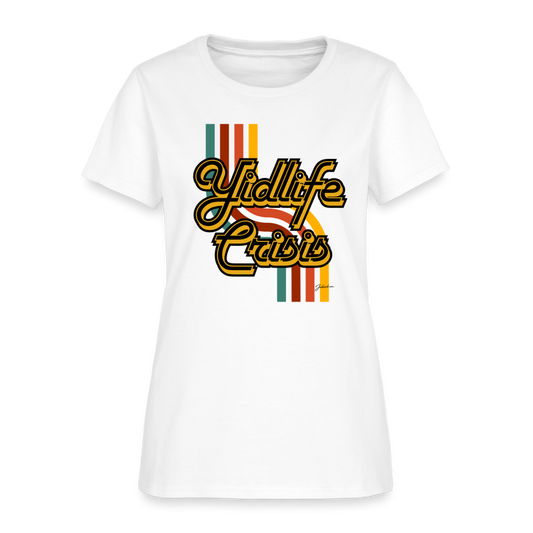 Yidlife Crisis Women's T-Shirt - white