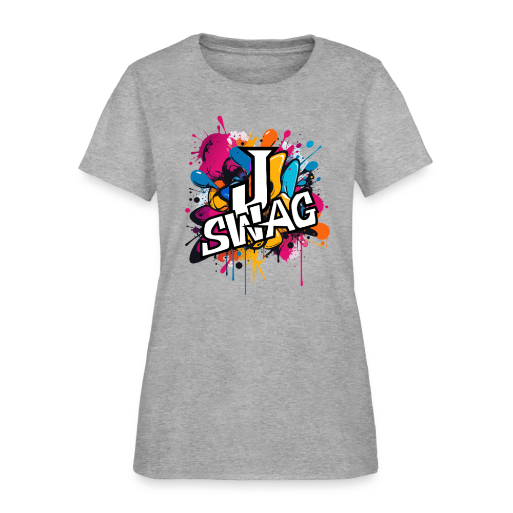 Jswag Logo Women's T-Shirt - heather gray